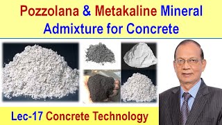 Pozzolana Pozzolanic reaction Metakaoline Effect of Metakaoline on Concrete and its uses [upl. by Nodnahs]