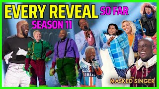 All Masked Singer Season 11 Reveals  So Far [upl. by Sumahs799]