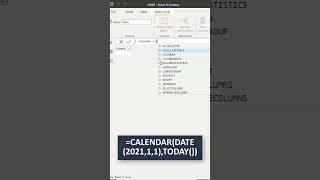 How to Create Calendar Table in Power BI  MS Power BI Tutorial [upl. by Ahsienaj]