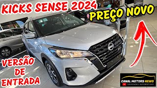 KICKS SENSE 2024 MELHOR SUV COMPACTO [upl. by Harper]