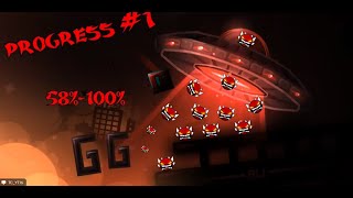 Progress 1 Cytokinesis 58100 Potential 10th Extreme Demon  Geometry Dash [upl. by Ontina]