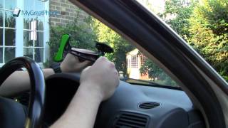 Clingo Universal Handsfree Car Mount Review HD [upl. by Burrill]