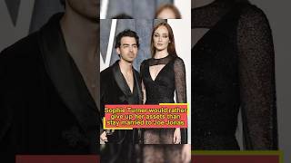 No wonder Sophie Turner would rather give up her assets to divorce Joe Jonascelebrity foryou usa [upl. by Helge]