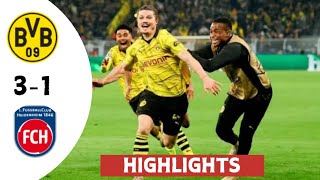 Kasim Adeyemi goals  Borussia Dortmund vs Heidenheim 31  Bundesliga football [upl. by Cost]