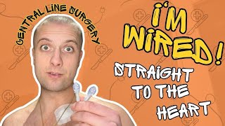 Cancer Journey  IM WIRED Getting a Central Line AGAIN  Hickman Line Surgery [upl. by Rust]