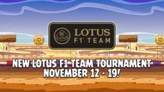 Lotus F1 Team Angry Birds Star Wars the Forces Combine [upl. by Hills54]