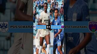 PSIS Semarang vs Persita Tangerang 01 shorts persita shortsvideo Football [upl. by Odiug]