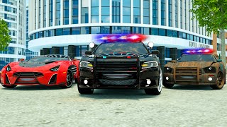 Sergeant Lucas the Police Car  Wheel City Heroes WCH  Videos For Children [upl. by Eimareg]