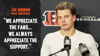 Joe Burrow Press Conference  Nov 17 [upl. by Maiga]