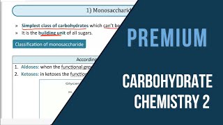 Biochemistry  Carbohydrate chemistry 2 [upl. by Reffotsirhc]