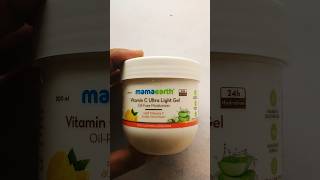 Mamaearth vitamin C ultra light gel oil free moisturizer [upl. by Rehpotsirc]