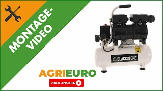 MontageVideo  Elektrischer leiser Kompressor Blackstone SBC 0907 [upl. by Ahsineb]