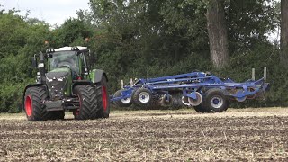 FENDT 942 mit KÖCKERLING REBELL Scheibenegge  SOUND  4K [upl. by Silloc507]