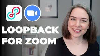 Using Loopback with Zoom for Ecamm or OBS Mac Only [upl. by Ecitnerp301]