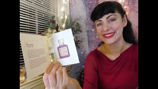 Baccarat Rouge 540 Extrait vs Dossier Ambery Saffron Copy Perfume Review ❤️🌟Gorgeous Luxury Scent [upl. by Bernelle406]