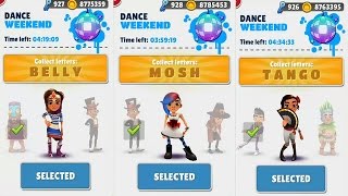 Subway Surfers Dance Wordy Weekend Amira VS Lucy VS Rosa [upl. by Yelsna147]