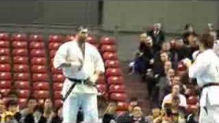 Lechi Kurbanov 9th World Open Karate Tournament Kyokushin [upl. by Nomaid]