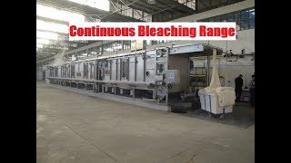 Bleaching amp Washing Range of fabrics continuous [upl. by Ahsehat]