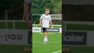 Ginge gets this horribly wrong 🤣 adidas football footballshorts fulham funny comedy [upl. by Madoc]