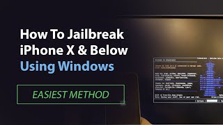 How To Jailbreak iPhones X and Below on Windows Easiest Method [upl. by Haisa]