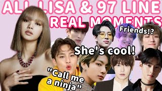 BLACKPINK LISA AND THE 97 LINE  lisa fanboys [upl. by Ojaras892]