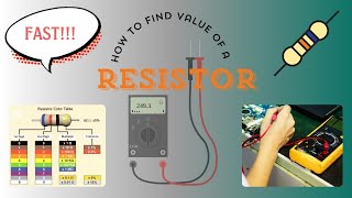 How to find Resister value using Multimeter  resistor color coding Hindi [upl. by Anyahs]