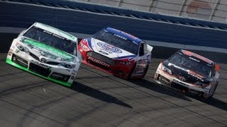 Kyle Busch wins the 2013 Auto Club 400 [upl. by Ahsen]