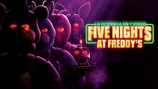 Five Nights at Freddys La Película  La Historia en 1 Video [upl. by Dehlia]