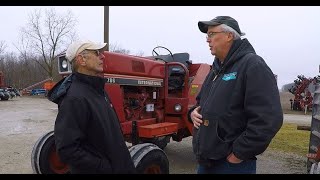 Machinery Pete TV IHC 786 Tractor Sells on Indiana Farm Auction  3rd Highest Price Ever [upl. by Adnuhs]