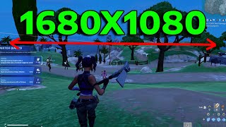 How To Get Stretched Resolution in Fortnite Chapter 5 Season 4 fast amp easy [upl. by Delmor]