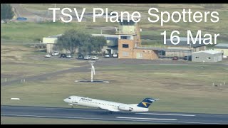 Morning plane spotting Part 1  Townsville Airport [upl. by Attennot677]