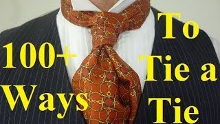 How to tie an Ascot or Cravat into a Ruche Knot aka Scrunchie Knot [upl. by Sergio]