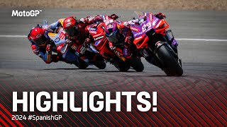 MotoGP™ Race Highlights 🔥  2024 SpanishGP [upl. by Clarhe]