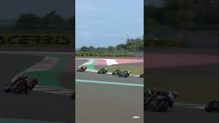 Bassanis move on Locatelli in Race 2️⃣  IDNWorldSBK 🇮🇩 [upl. by Arrahs]