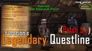 Mists of Pandaria Legendary Questreihe Patch 52  wowmmozonede [upl. by Dlanod]