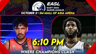 🔴LIVE SAN MIGUEL Beermen vs SUWON KT Sonicboom EASL │ EAST ASIA SUPER LEAGUE PlaybyPlay Reaction [upl. by Llehsad]