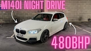 480 BHP M140I NIGHT TIME POV DRIVE STAGE 2 [upl. by Antonia]