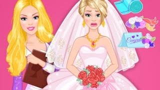 Barbie Video Game  Barbie Wedding Planner  Cutezeecom [upl. by Dredi]