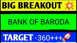 BANK OF BARODA SHARE LATEST NEWSBANK OF BARODA SHARE ANALYSISBANK OF BARODA SHARE result [upl. by Karas30]