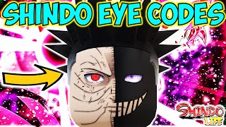 ⭐15 MOST INSANE SHINDO LIFE CUSTOM EYE CODES  ROBLOX FACE ID amp EYE ID CODES⭐ [upl. by Akinal]