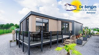 Mobilheimbau  Innovatives Wohnen  Vorstellung des Werks  De Bergjes Reinfeld  Ostsee Chalets [upl. by Basia33]