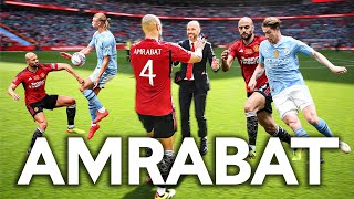 EVERY TOUCH  Sofyan Amrabat  Manchester City v Manchester United  Final  Emirates FA Cup 202324 [upl. by Farwell]