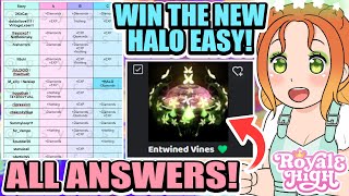 NEW FOUNTAIN STORY ANSWERS TO WIN THE FLOWERING HALO 2024 🏰 Royale High Roblox [upl. by Sifan]