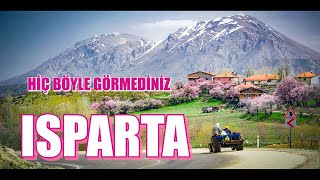 ISPARTA  HİÇ BÖYLE GÖRMEDİNİZ  ISPARTA TANITIM  ISPARTA BELGESELİ  ISPARTA GEZİLECEK YERLER [upl. by Neyr]