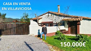 VENDIDA CASA EN VENTA EN VILLAVICIOSA CON TERRENO Y 5 MINUTOS DE LA VILLA ASTURIAS 150000€🏡🏡 [upl. by Cornelle]