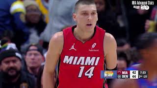 Tyler Herro 24 pts 7 reb 11 ast vs Denver Nuggets  20241108 [upl. by Mellie56]