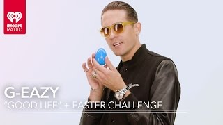 GEazy Talks quotGood Lifequot His First Prom Date And Eats A Peep  Easter Challenge [upl. by Erodoeht605]