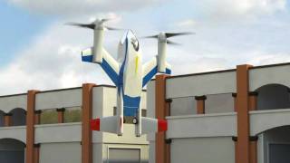 NASA Puffin Low Noise Electric VTOL Personal Air Vehicle [upl. by Esmond]