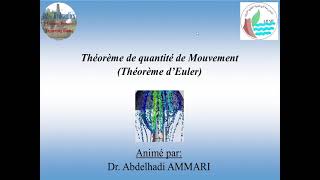 Théorème de quantité de mouvement Euler [upl. by Aicilak799]