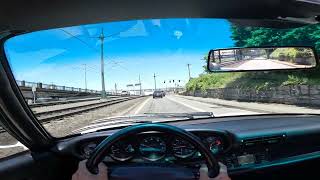 Porsche 993 Cabriolet Tiptronic POV Test Drive [upl. by Andrus]